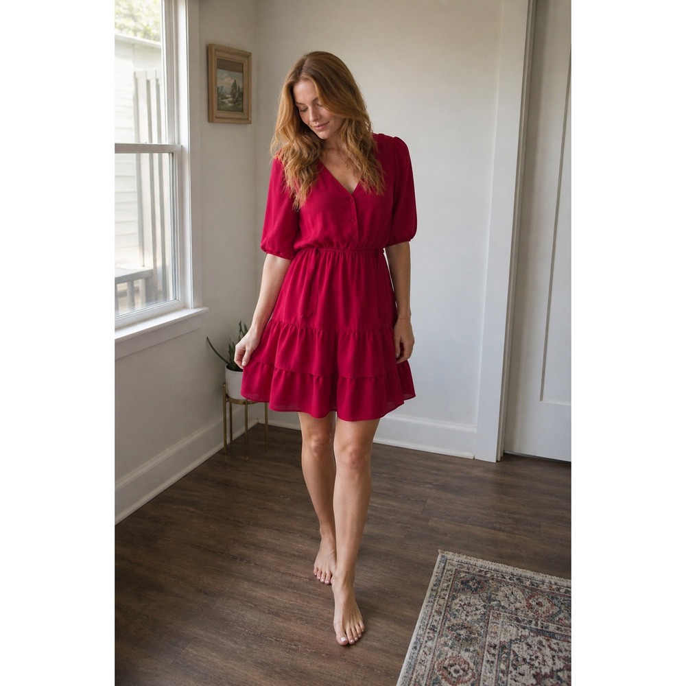 Nanette Lepore Tiered Mini Dress